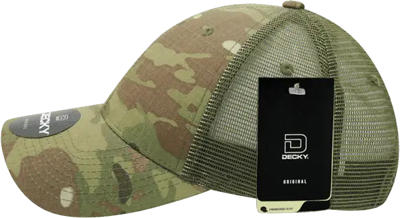 Decky 6306 MULTICAM Structu LC Trucker Cap - MCU Camo Olive - MCU Camo Olive / One Size Fits Most