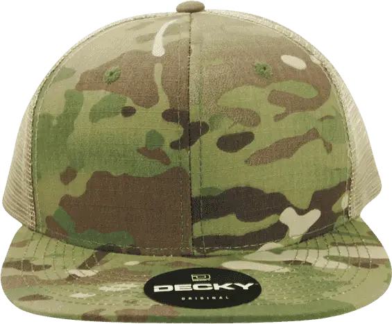 Decky 6307 MULTICAM H/C Trucker Cap - MCU Camo Khaki - MCU Camo Khaki / One Size Fits Most