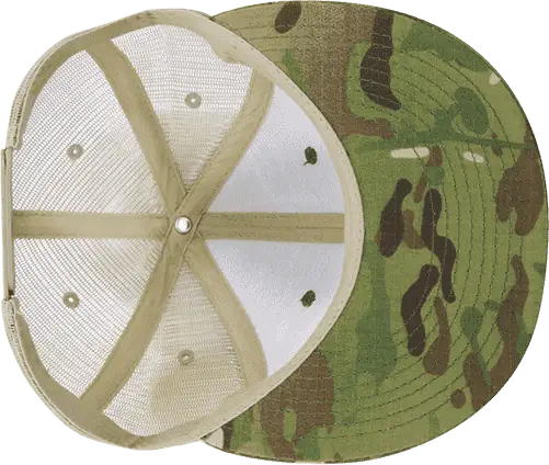 Decky 6307 MULTICAM H/C Trucker Cap - MCU Camo Khaki - MCU Camo Khaki / One Size Fits Most