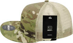 Decky 6307 MULTICAM H/C Trucker Cap - MCU Camo Khaki - MCU Camo Khaki / One Size Fits Most