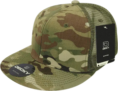 Decky 6307 MULTICAM H/C Trucker Cap - MCU Camo Olive - MCU Camo Olive / One Size Fits Most