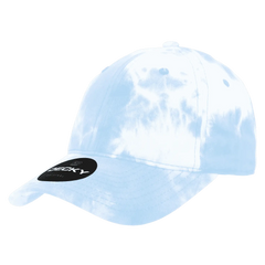 Decky 7205 Tie Dye Relaxed Cotton Cap - Blue - Blue / One Size Fits Most