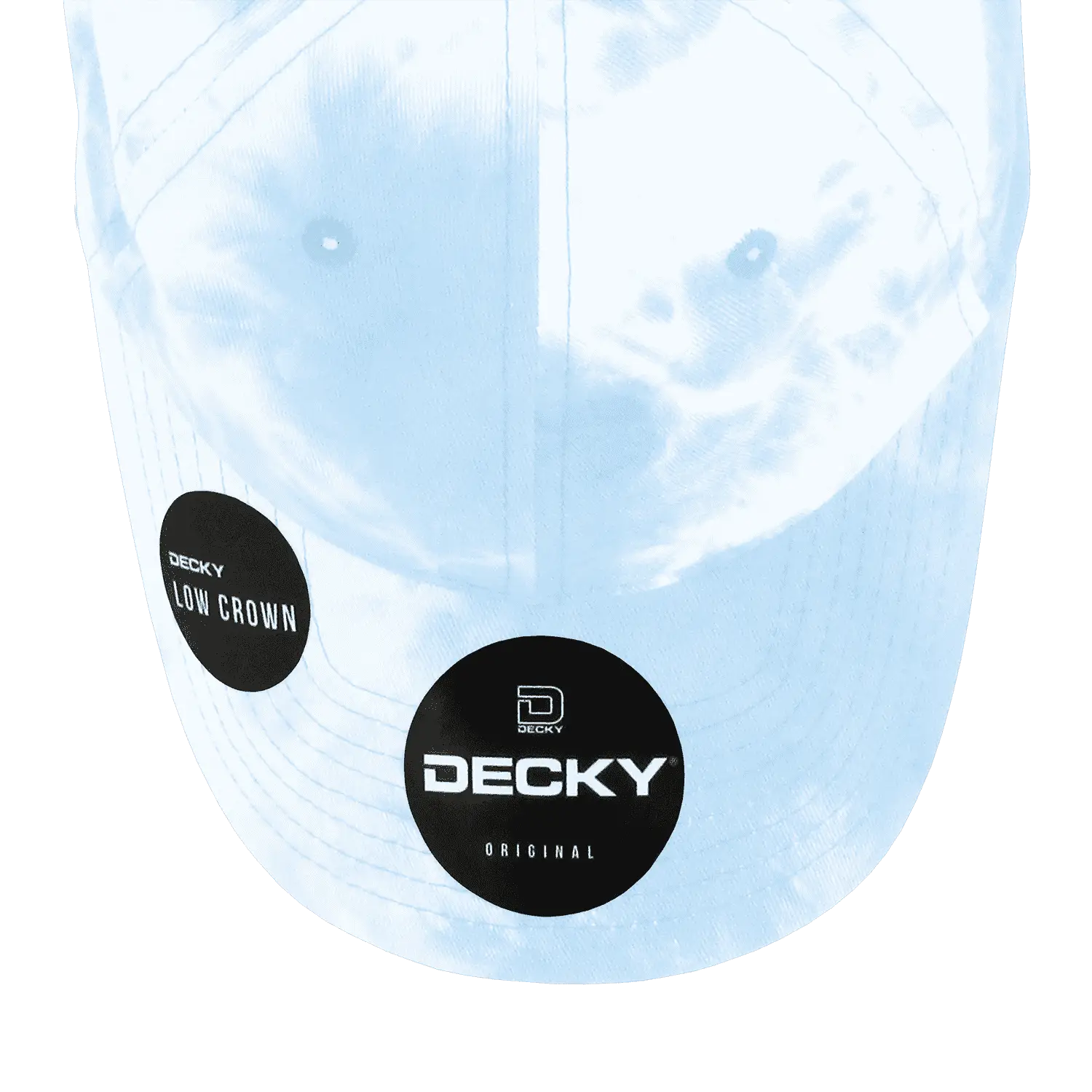Decky 7205 Tie Dye Relaxed Cotton Cap - Blue - Blue / One Size Fits Most
