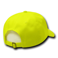 Decky 761 6 Panel Neon Cap - Yellow - Yellow / One Size Fits Most