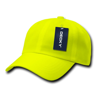 Decky 761 6 Panel Neon Cap - Yellow - Yellow / One Size Fits Most
