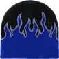 Decky 8003 Fire Beanie Black Blue Gray Black Blue / One Size Fits Most