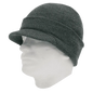 Decky 8009 Jeep Beanie with Visor Heather Charcoal Dark Gray / One Size Fits Most