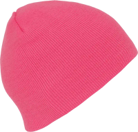 Decky 814 Neon Acrylic Short Beanie Pink Pink / One Size Fits Most