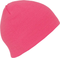 Decky 814 Neon Acrylic Short Beanie Pink Pink / One Size Fits Most