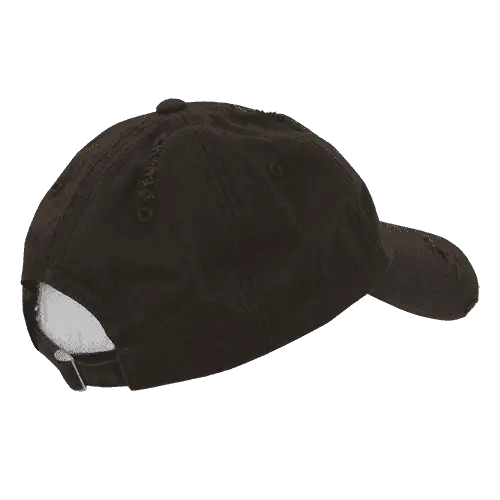 Decky 959 Vintage Frayed Polo Cap - Brown - Brown / One Size Fits Most