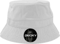 Decky 961 Polo Bucket Hat White White / S/M