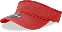 Decky 962 Polo Visor Red Red / One Size Fits Most