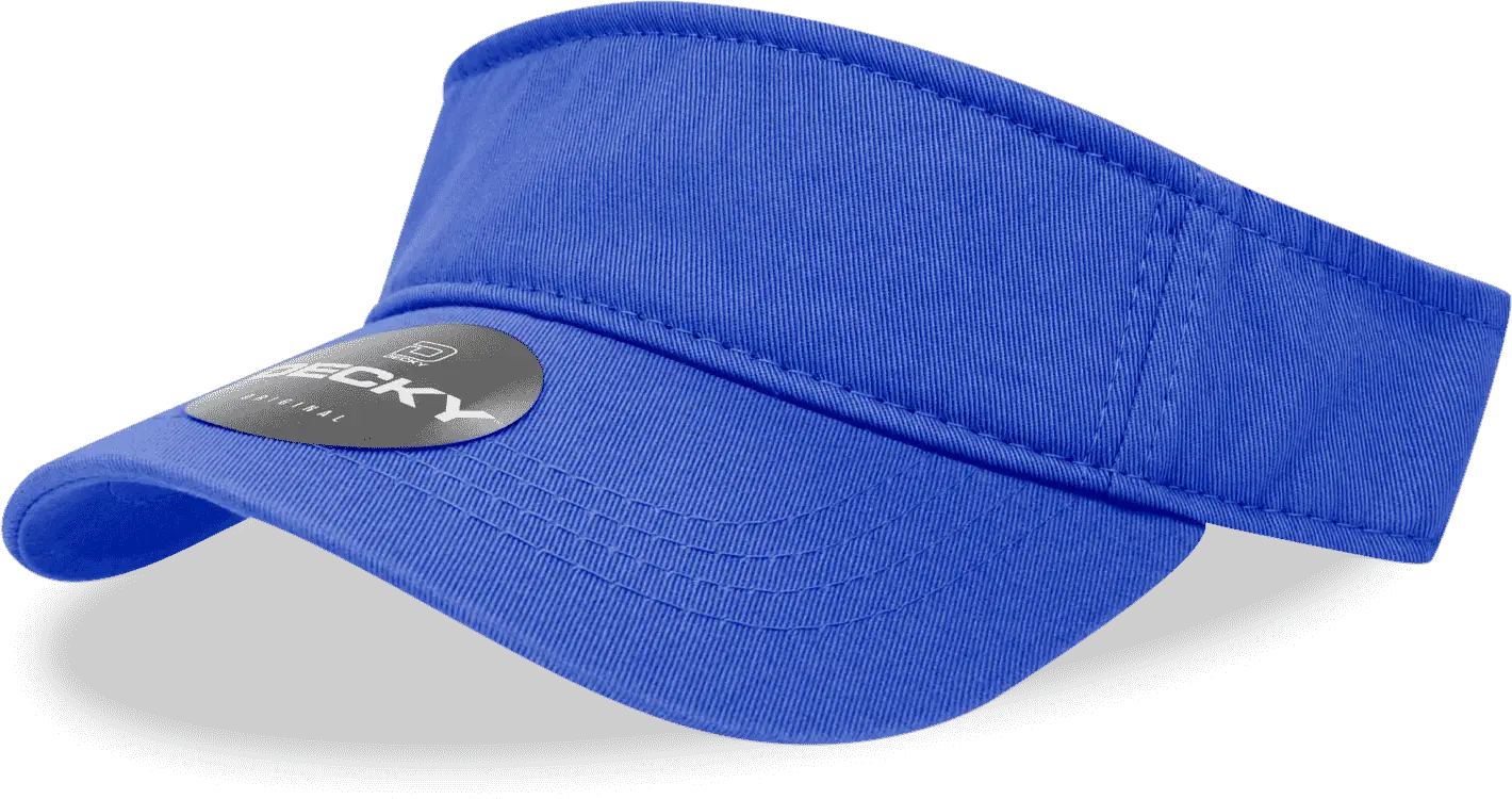 Decky 962 Polo Visor Royal Royal / One Size Fits Most