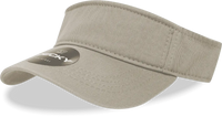 Decky 962 Polo Visor - Stone - Ivory / One Size Fits Most