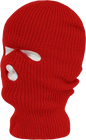 Decky 970 Face Mask 3 Holes Beanie Red Red / One Size Fits Most