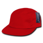 Decky 985 5 Panel Racer Cap - Red - Red / One Size Fits Most