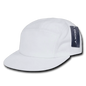 Decky 985 5 Panel Racer Cap - White - White / One Size Fits Most