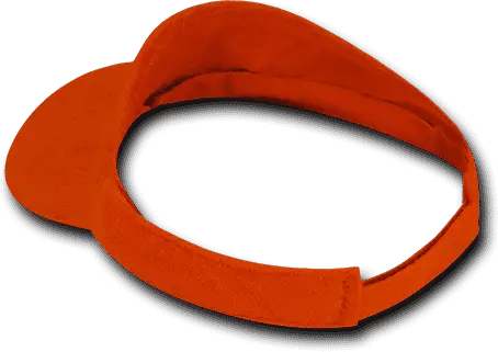 Decky 996 Terry Visor - Light Orange - Orange / One Size Fits Most