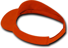 Decky 996 Terry Visor Light Orange Orange / One Size Fits Most