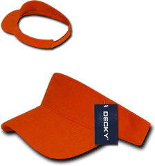 Decky 996 Terry Visor Light Orange Orange / One Size Fits Most
