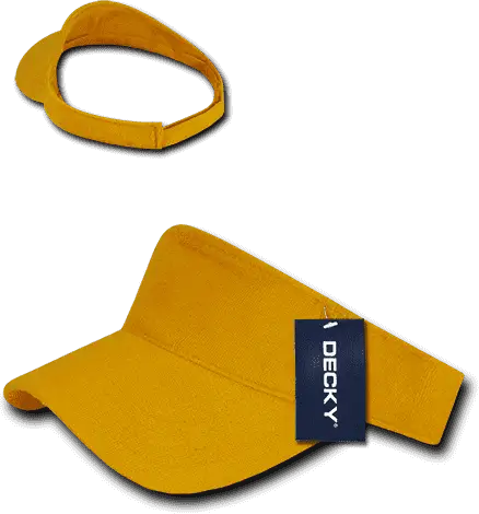 Decky 996 Terry Visor - Yellow - Yellow / One Size Fits Most