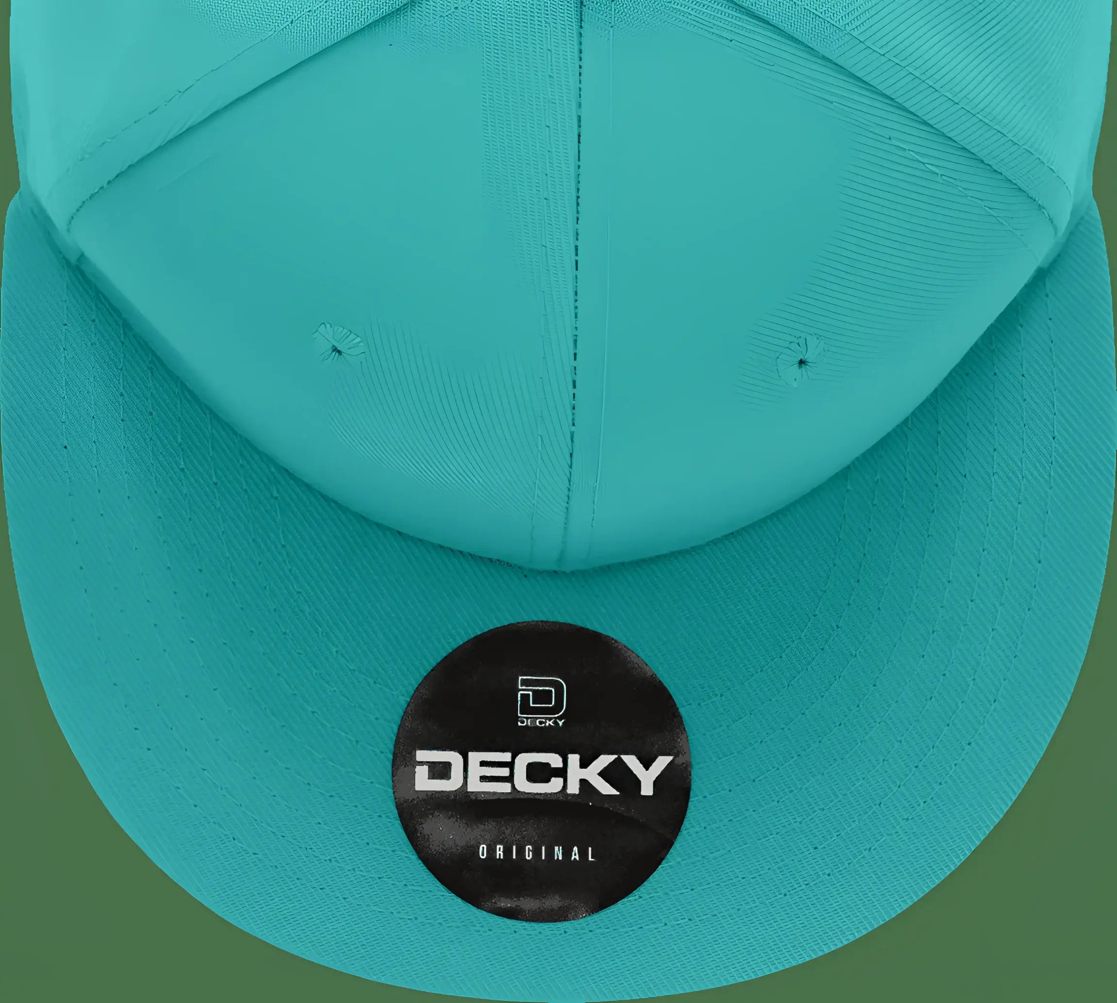 Decky RP1 Retro Fitted Cap - Aqua