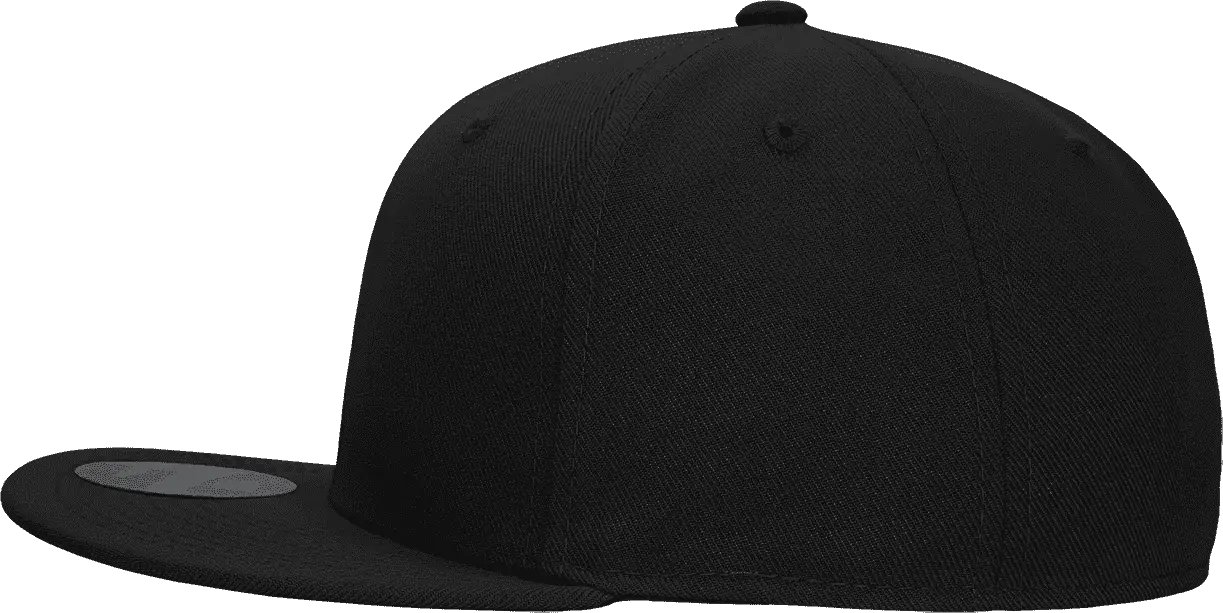 Decky RP1 Retro Fitted Cap - Black