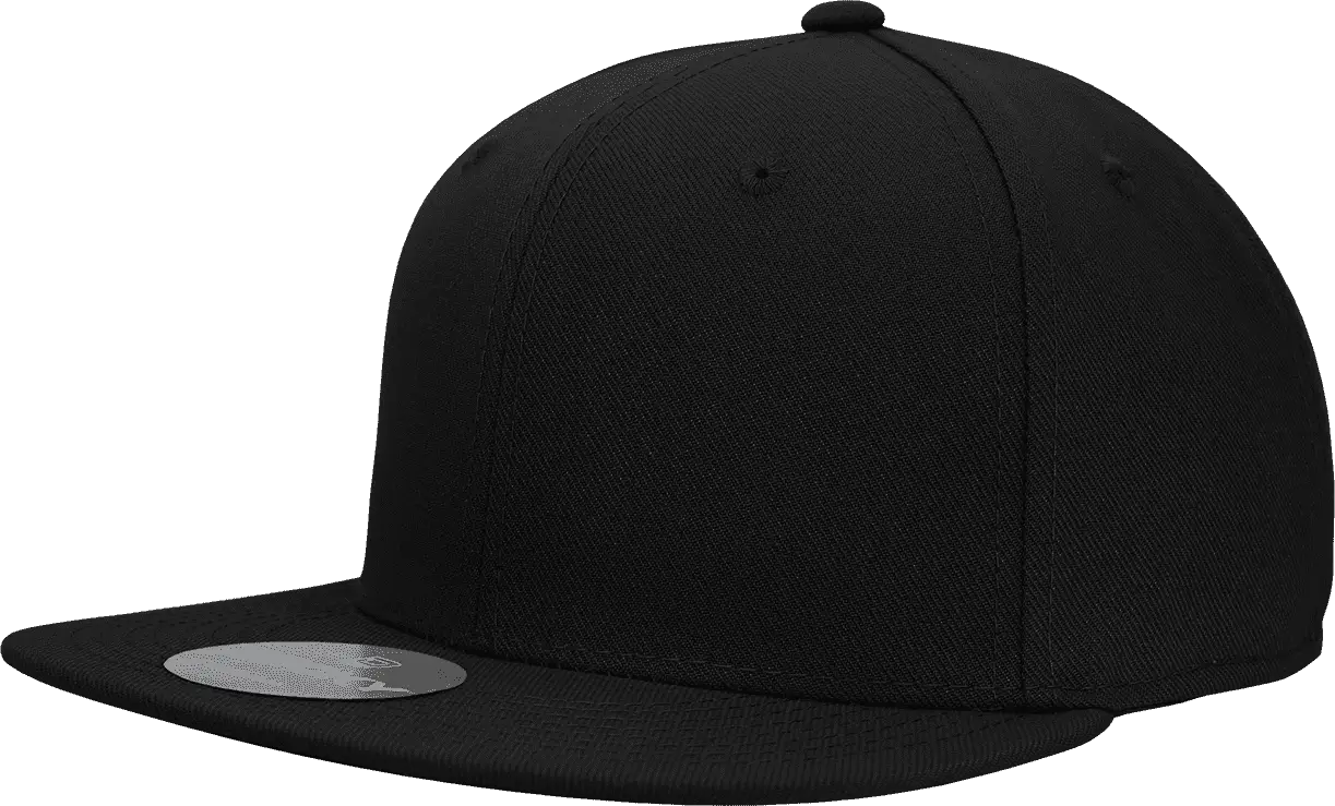 Decky RP1 Retro Fitted Cap - Black - Black / 6.875