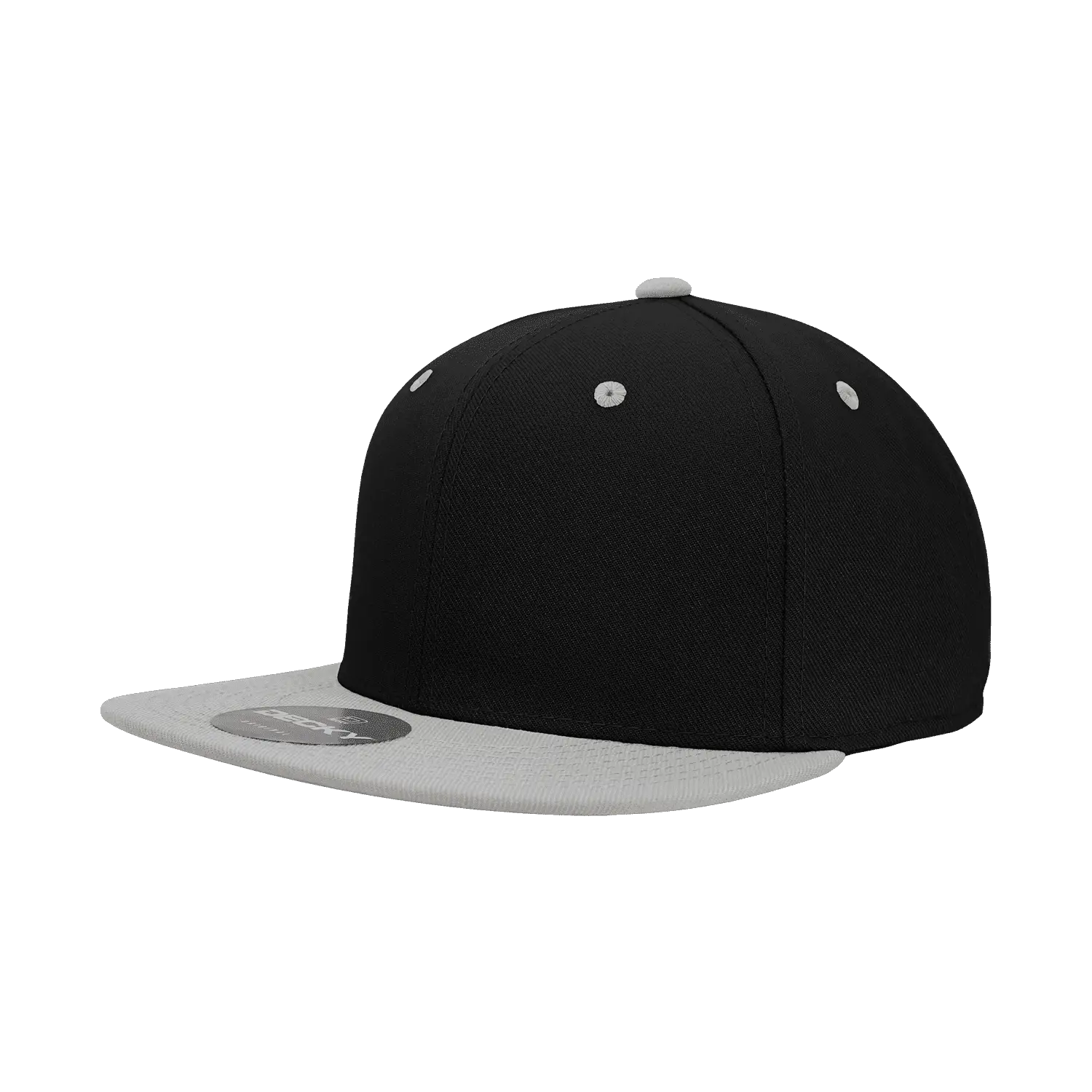 Decky RP1 Retro Fitted Cap - Black Gray - Black Gray / 6.875
