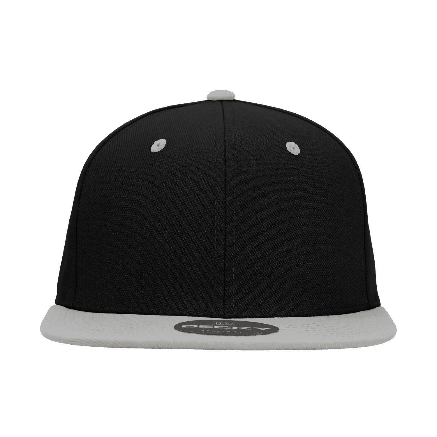 Decky RP1 Retro Fitted Cap - Black Gray