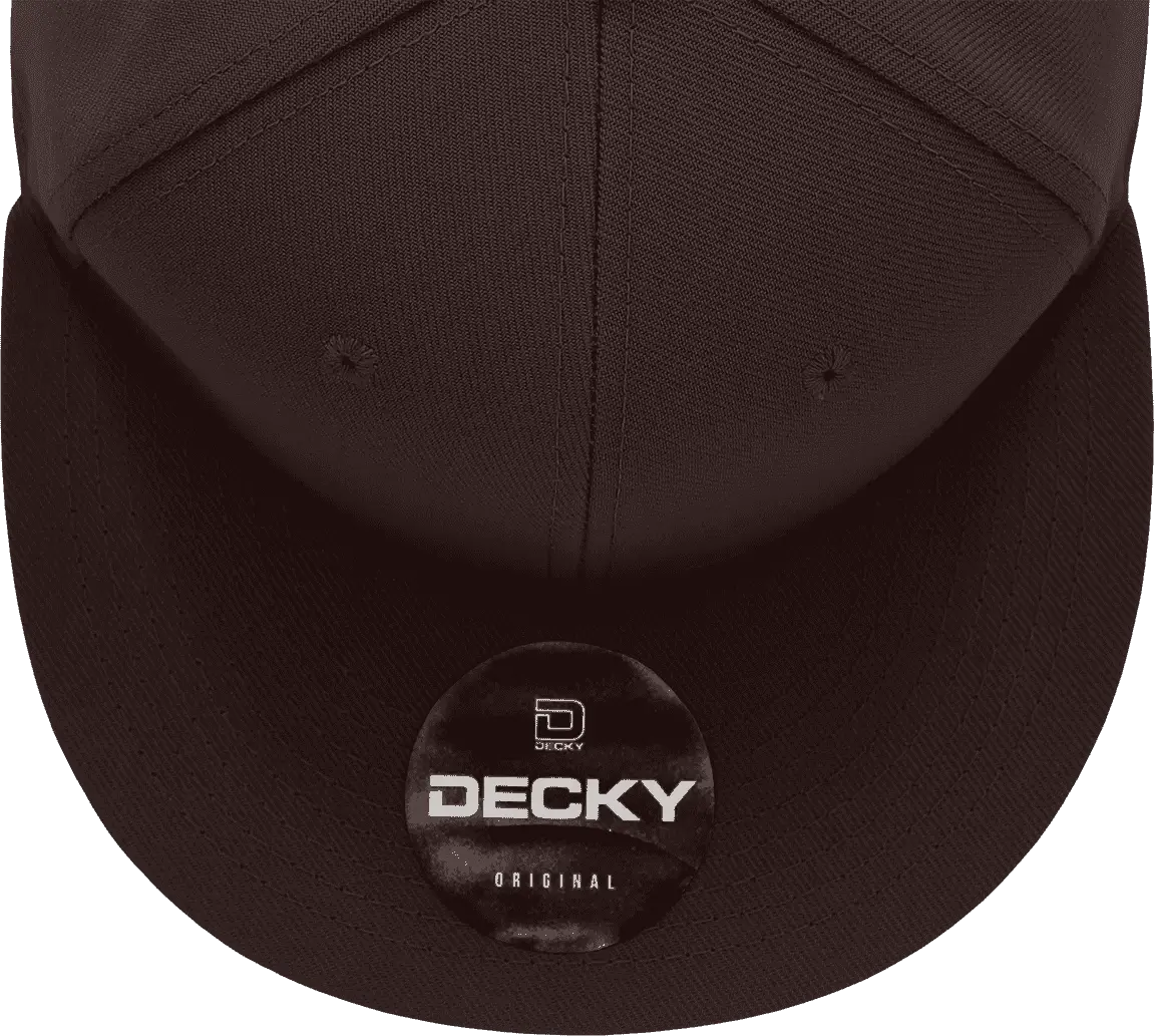 Decky RP1 Retro Fitted Cap - Brown