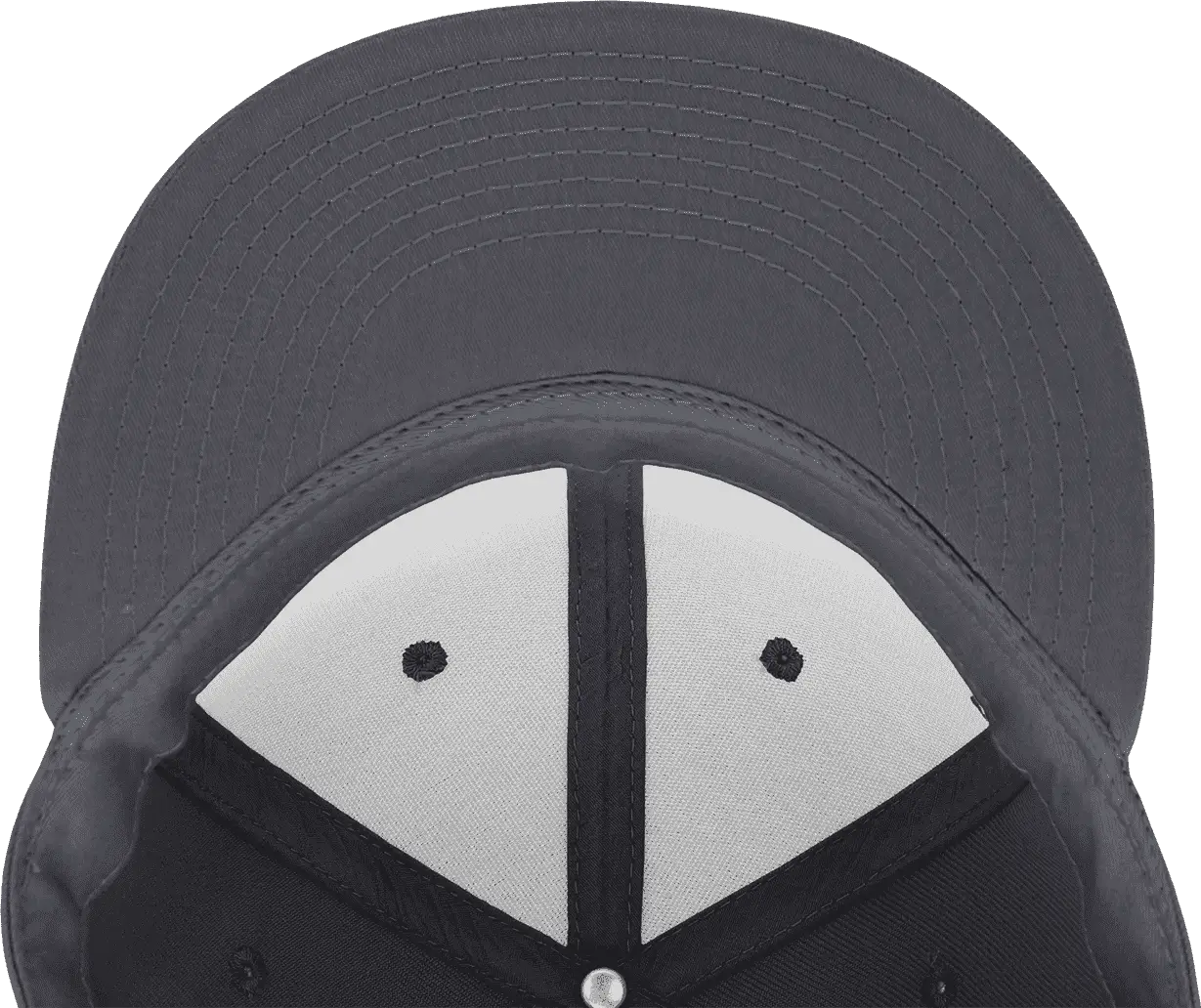 Decky RP1 Retro Fitted Cap - Charcoal