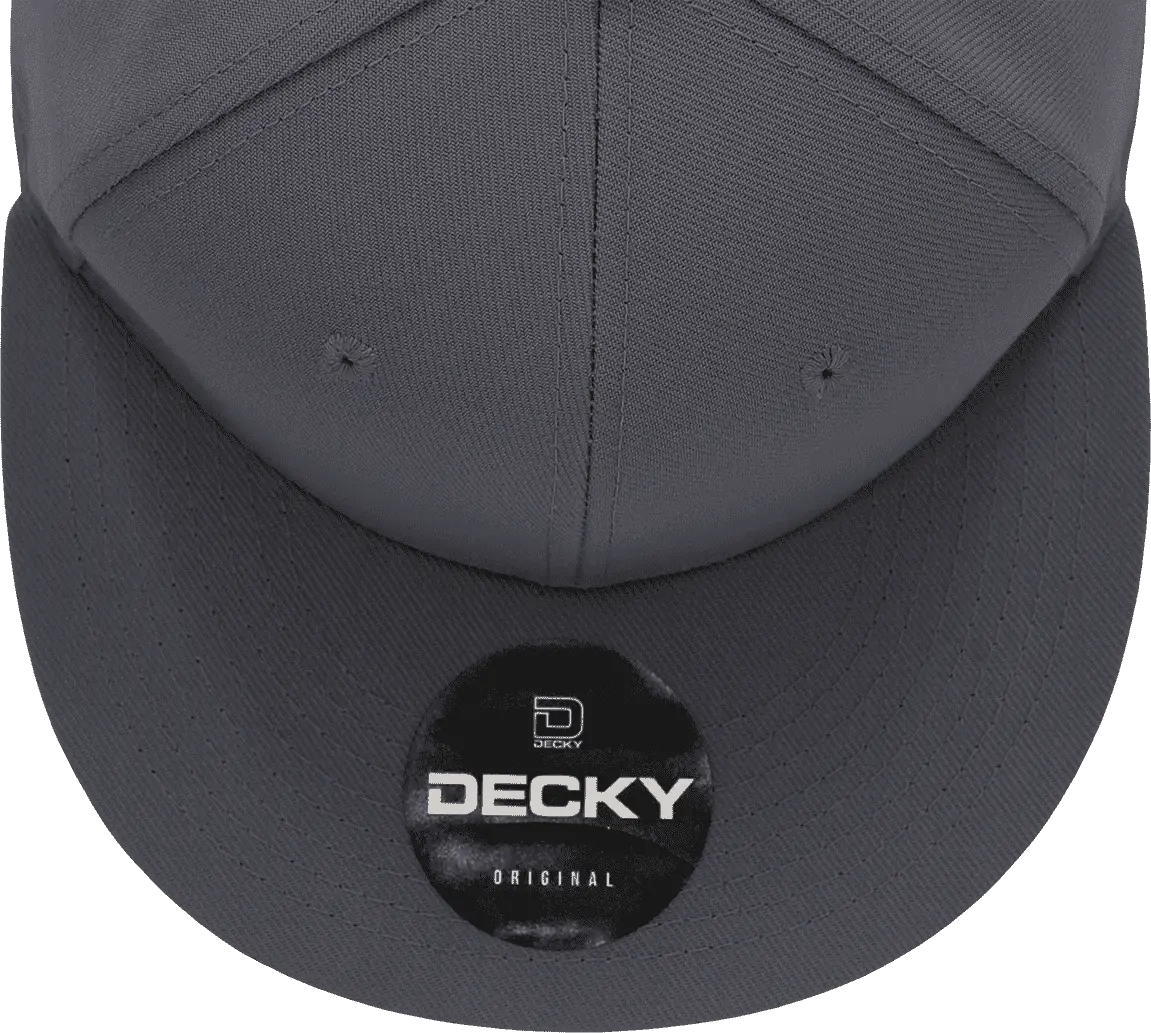 Decky RP1 Retro Fitted Cap - Charcoal