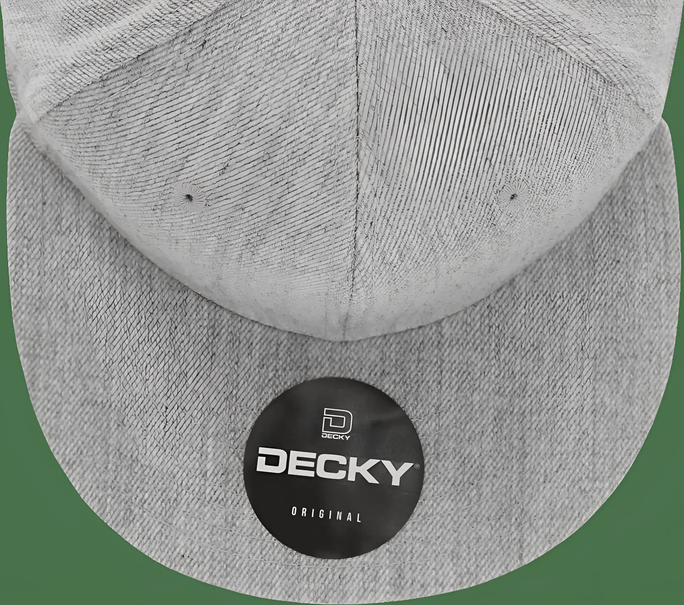 Decky RP1 Retro Fitted Cap - Heather Gray