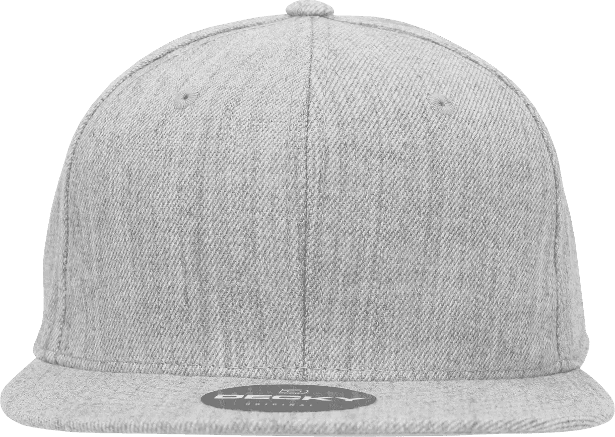 Decky RP1 Retro Fitted Cap - Heather Gray