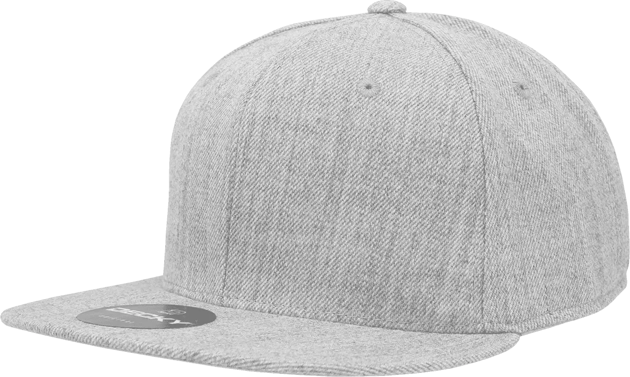 Decky RP1 Retro Fitted Cap - Heather Gray - Gray / 6.875