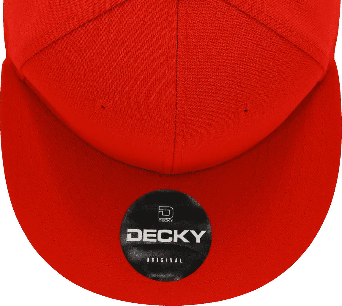 Decky RP1 Retro Fitted Cap - Red
