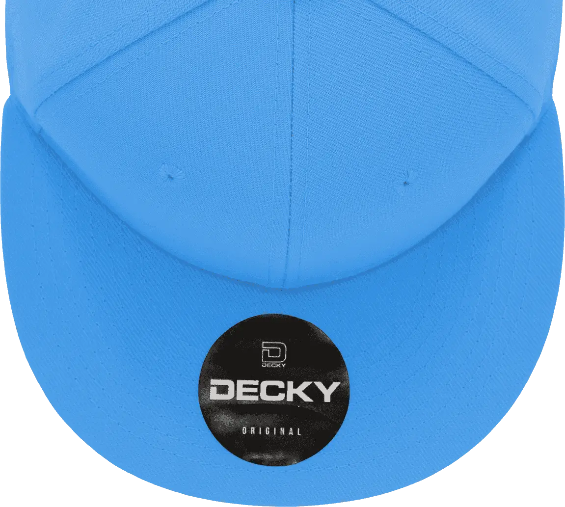 Decky RP1 Retro Fitted Cap - Sky