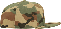 Decky RP1 Retro Fitted Cap Woodland Camo