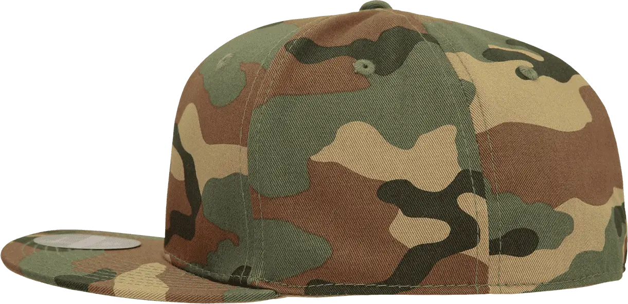 Decky RP1 Retro Fitted Cap - Woodland Camo