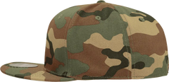 Decky RP1 Retro Fitted Cap Woodland Camo