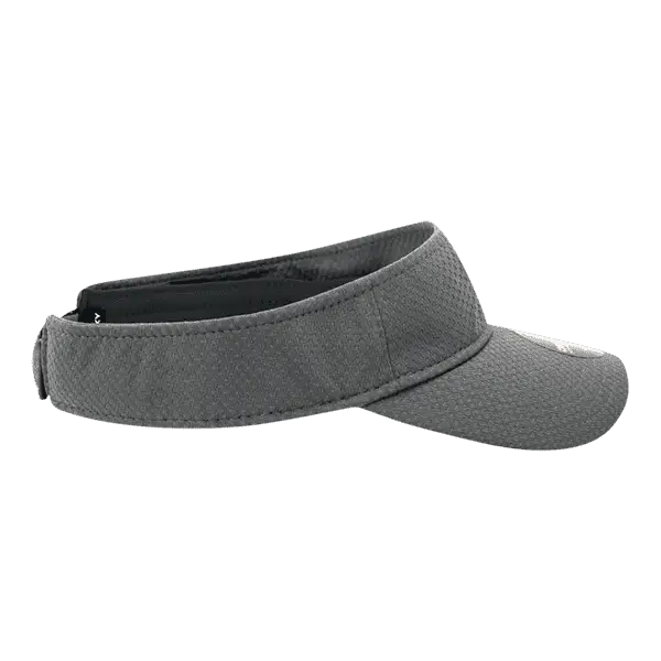 DeckyGolf 6204 Dimple Patterned Sun Visor - Charcoal - Dark Gray / One Size Fits Most