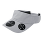 DeckyGolf 6204 Dimple Patterned Sun Visor - Gray - Gray / One Size Fits Most