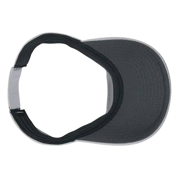 DeckyGolf 6204 Dimple Patterned Sun Visor - Gray - Gray / One Size Fits Most