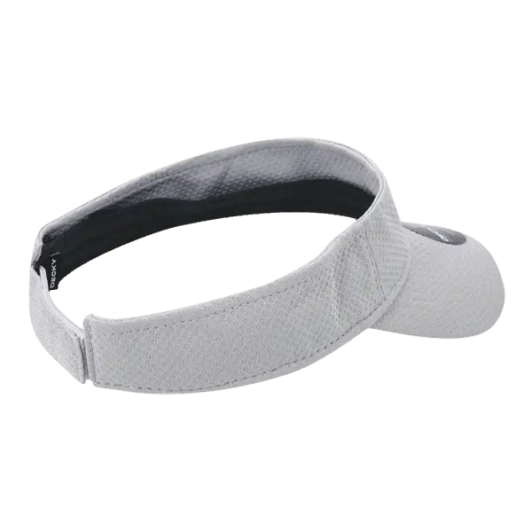 DeckyGolf 6204 Dimple Patterned Sun Visor - Gray - Gray / One Size Fits Most