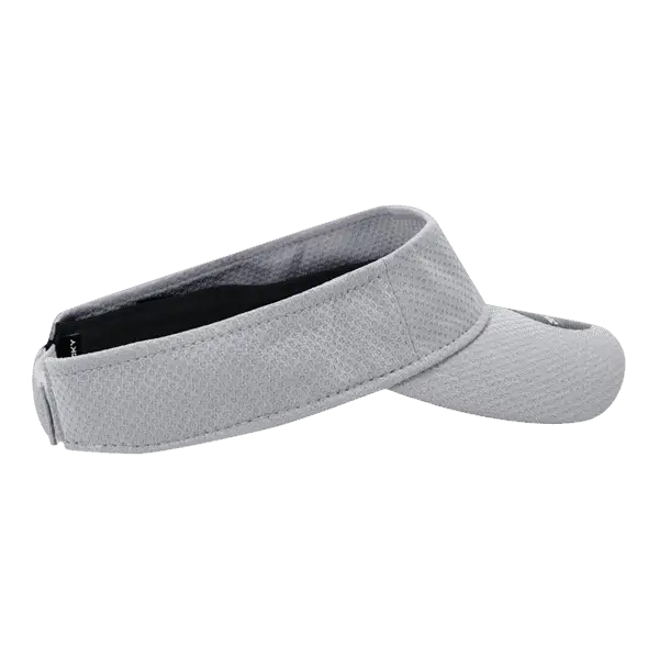 DeckyGolf 6204 Dimple Patterned Sun Visor - Gray - Gray / One Size Fits Most