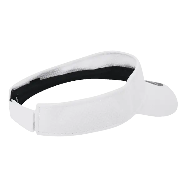 DeckyGolf 6204 Dimple Patterned Sun Visor - White - White / One Size Fits Most