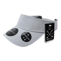 DeckyGolf 6404 Sleek H2O Sun Visor - Gray - Gray / One Size Fits Most