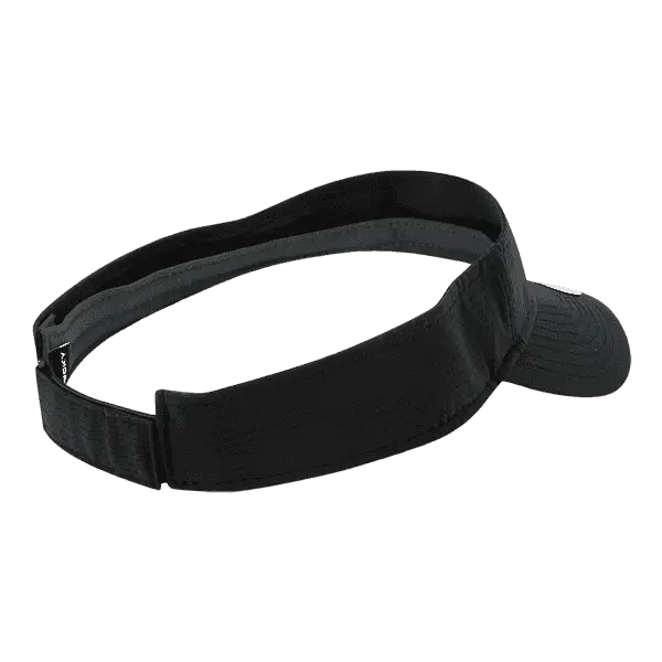 DeckyGolf 7104 Grid H2O Sun Visor - Black - Black / One Size Fits Most