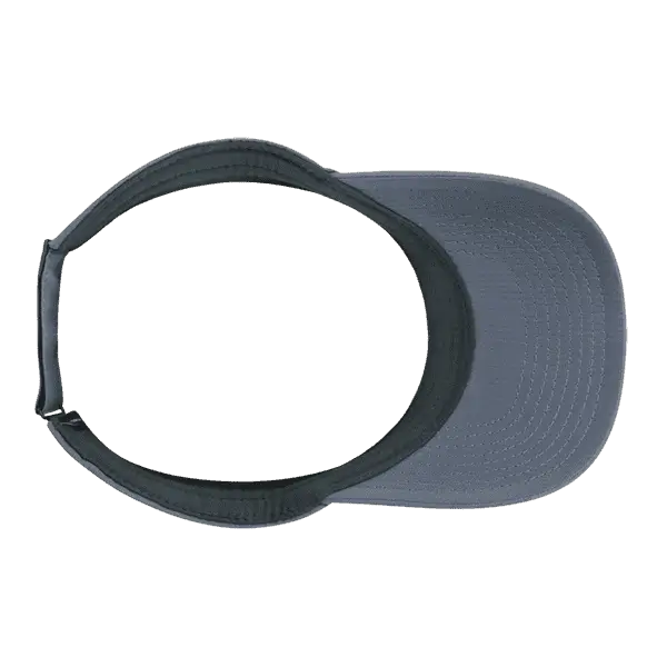 DeckyGolf 7104 Grid H2O Sun Visor - Charcoal - Dark Gray / One Size Fits Most